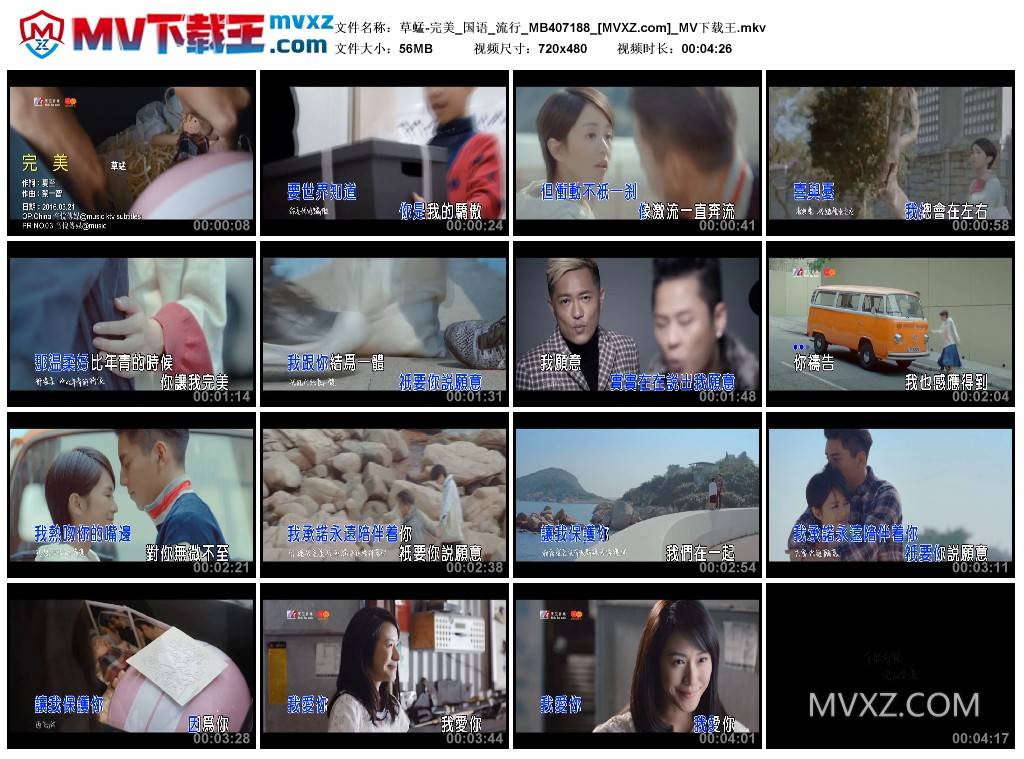 草蜢-完美_国语_流行_MB407188